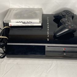 PS3 Phat with 2 Games