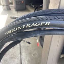 2 Bontrager Tires.  700x38