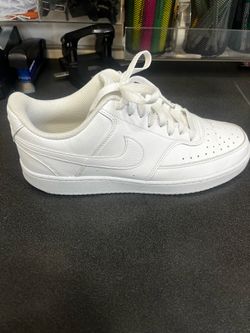 nike court vision (comes in a pair) size 9
