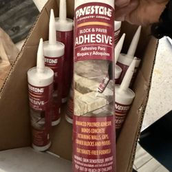 Pavestone Block & Paver Adhesive      Each $5 All For $40