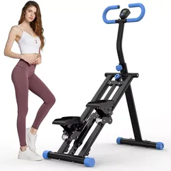 Black stair stepper climber machine full body workout, NEW