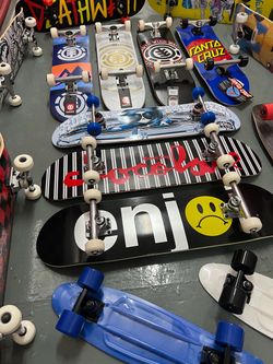 Prebuilt skateboards and parts