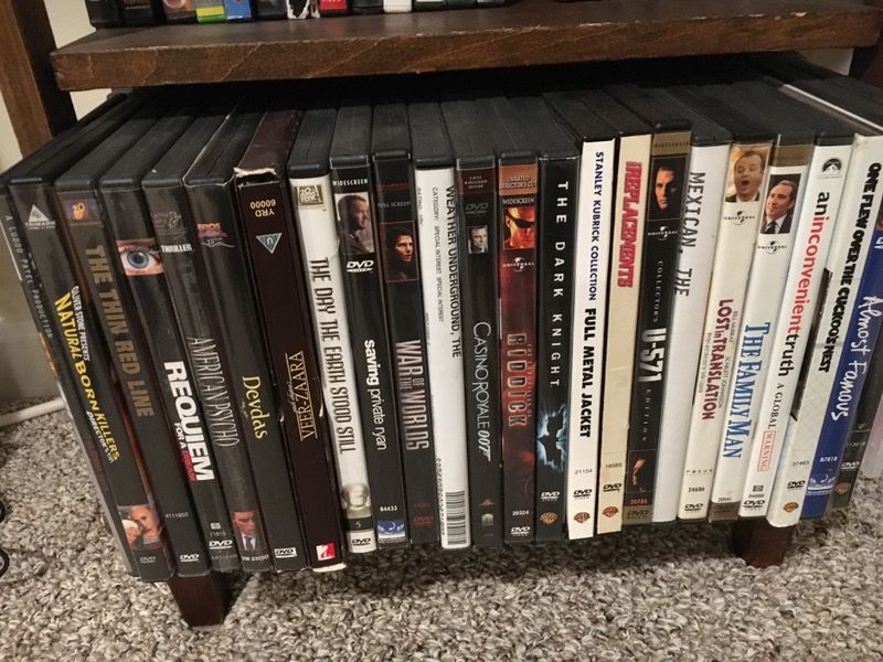 DVDs/Movies-almost 150 of them!