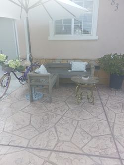 Wooden Bench