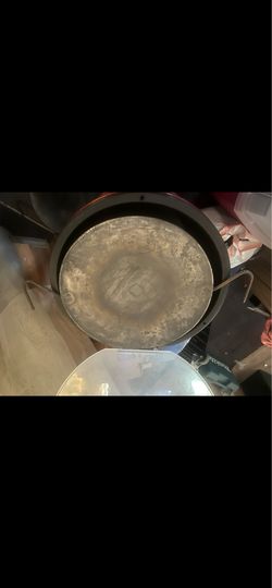 For Camping hunting fishing outdoor gathering . Steel 22 inch Discada Wok ONLY 2 LEFT