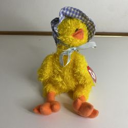 1993 RETIRED TY BEANIE BABY TY ATTIC TREASURES~BONNIE EASTER CHICK BIRD 8"~NEW