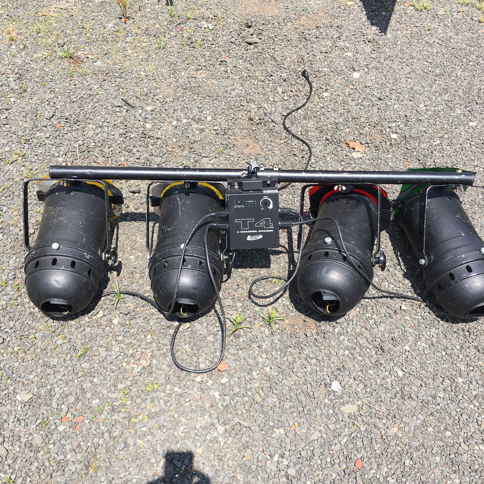 Par cans lights whit controller