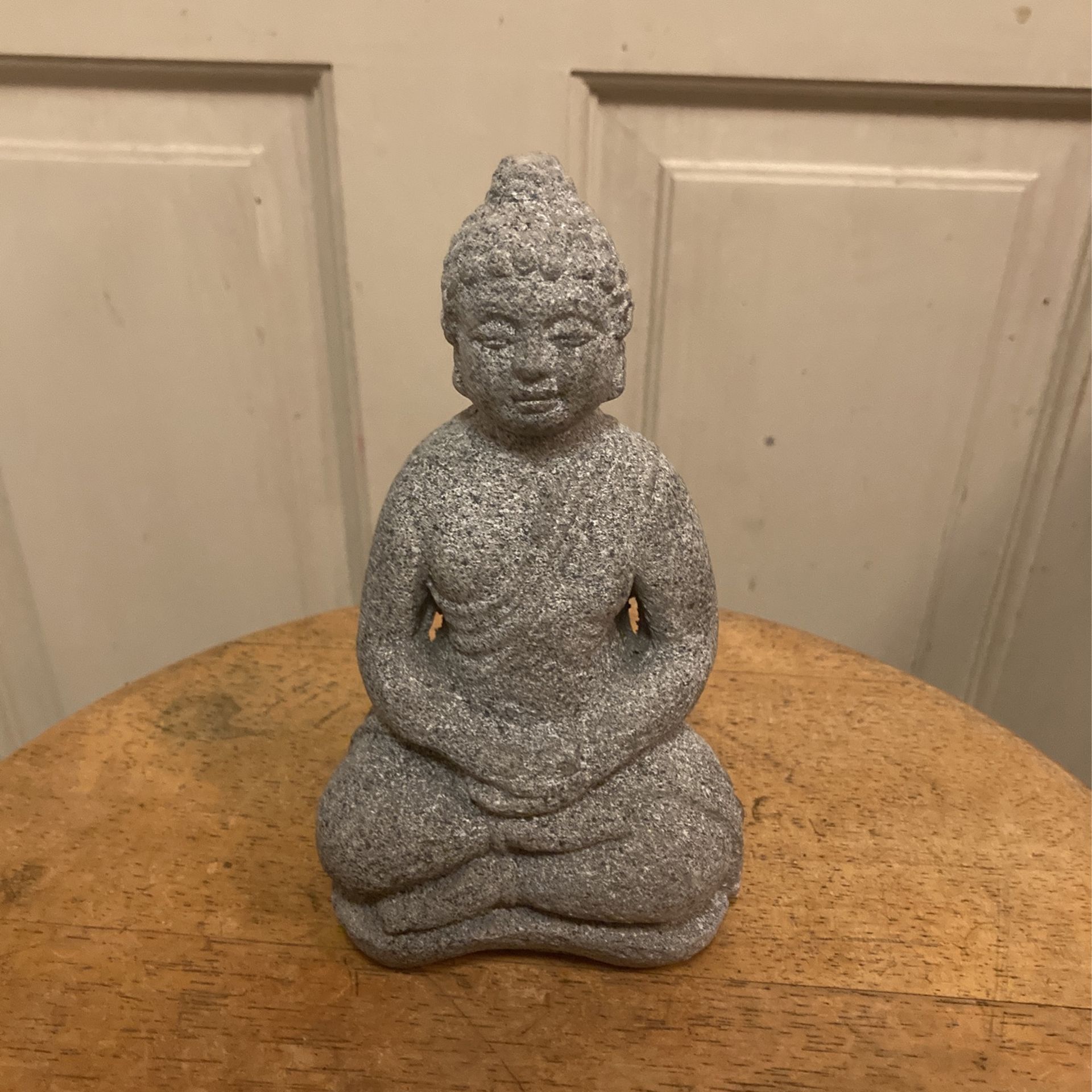 6” Cement/Stone Statue of Buddha Sitting