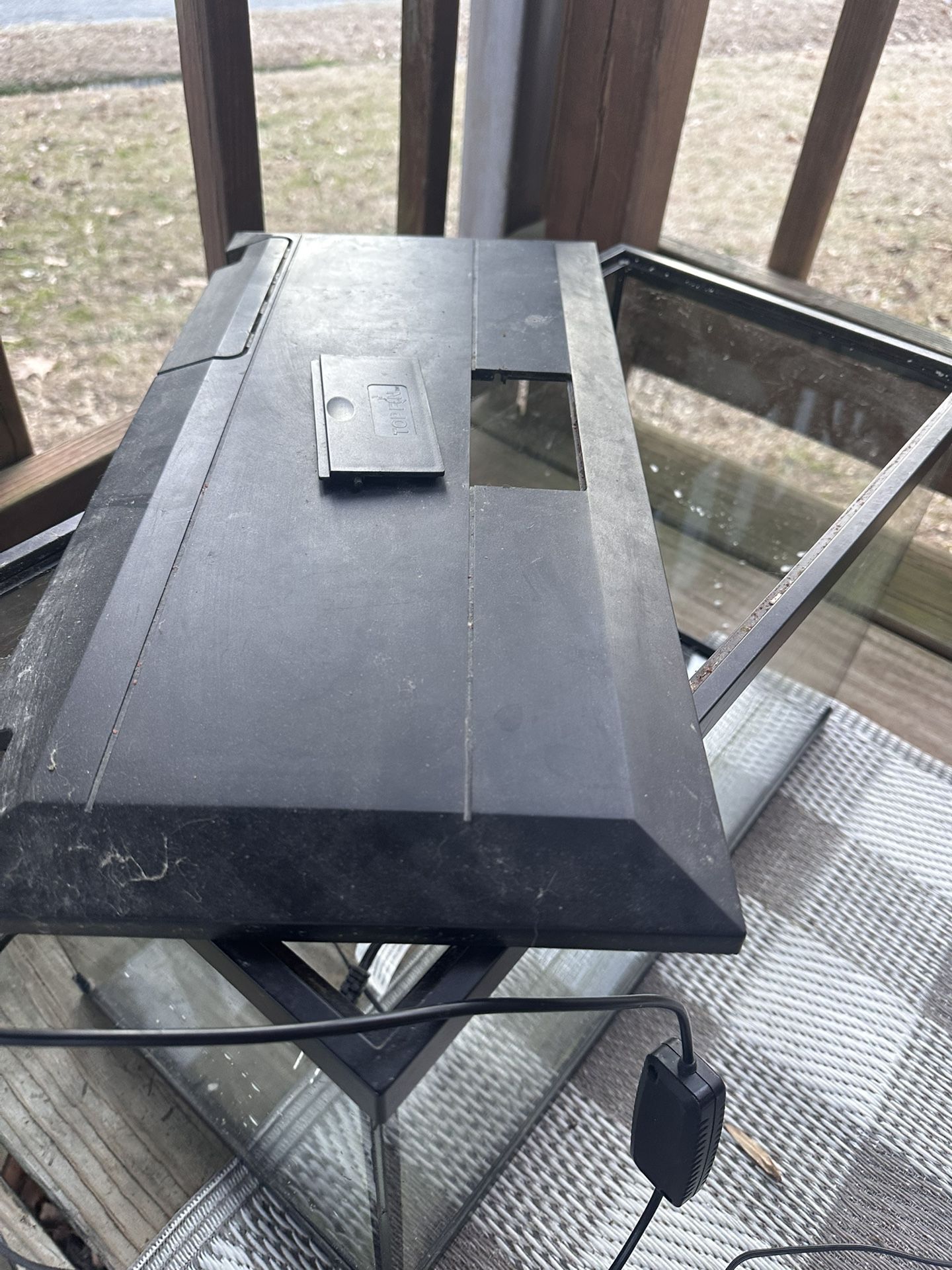 Multi-color Fish Tank 10 Gallon W/ Filter and Heater