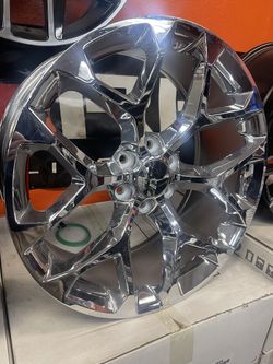 22” Chrome Rims Snowflake 6x139.7