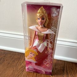 Disney Barbie Sparkling Princess Sleeping Beauty Doll