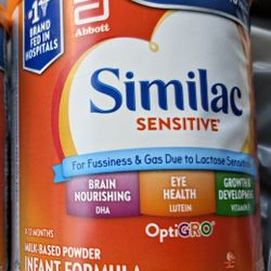 5 Cans Of Similac Sensitive