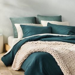 Knit Weighted Blanket Natural Color By Casaluna 