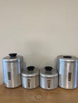 Vintage Tin Canisters