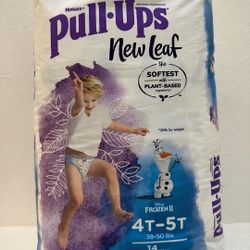 Huggies Pull•Ups New Leaf Training Underwear Size 4T-5T (14 Count)