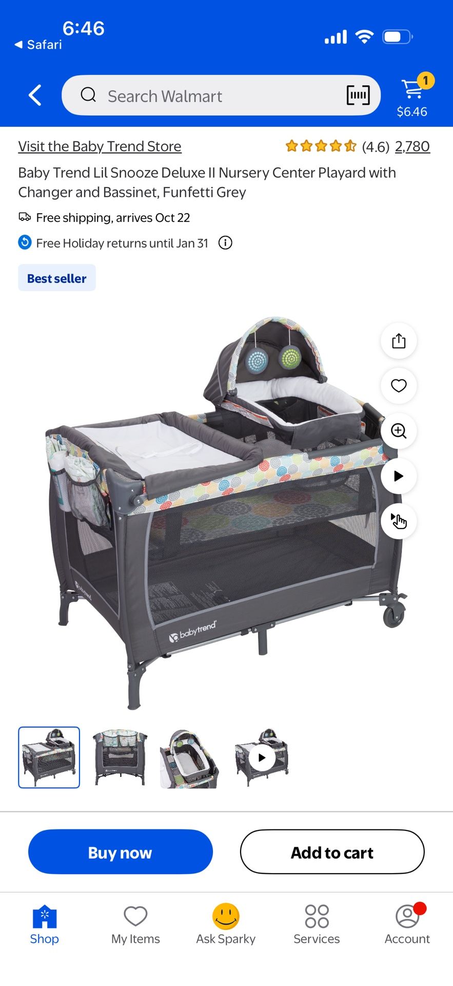 Nursery Center Baby Trend Playard Changer And Bassinet