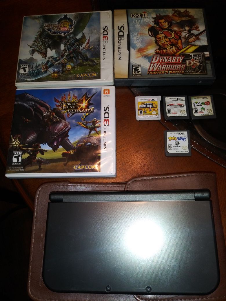 New 3ds xl w 15 games .260.00 cash