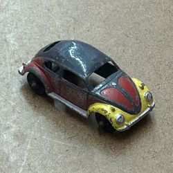 1960’s TOOTSIE TOY Volkswagen BEETLE 🪲 BUG 1:64 Scale DIECAST Toy REPLICA 👀 (please read description )