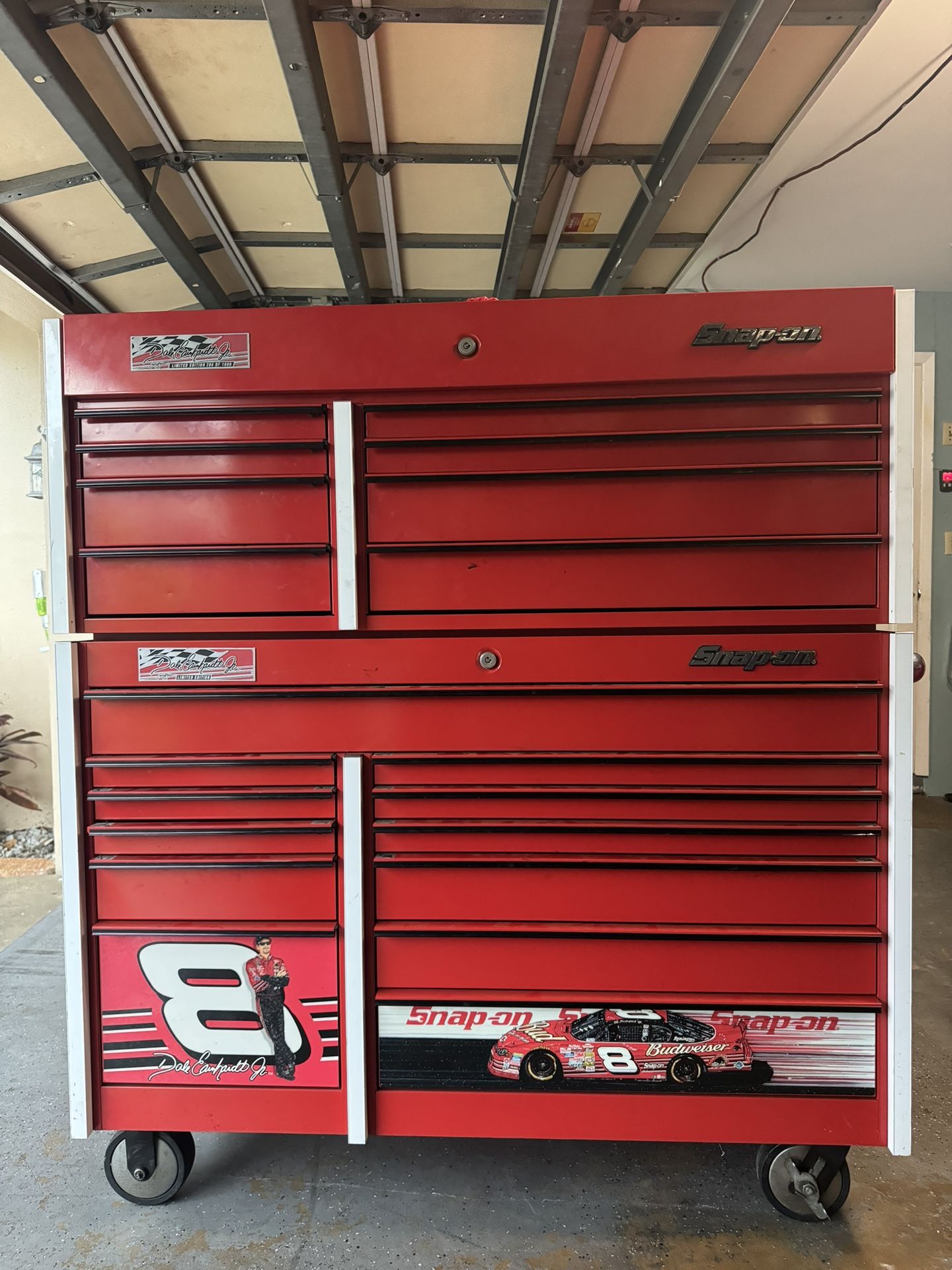 Dale Earnhardt Junior Limited Edition, Snapon Toolbox
