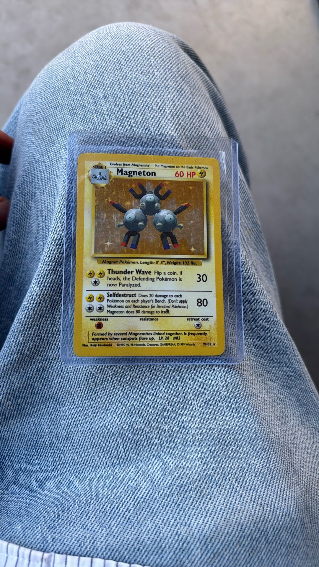 Pokemon Cards OG Holo Magneton