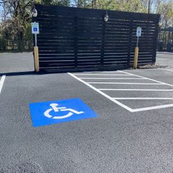 Parking lot painting 