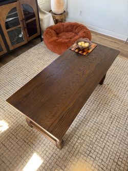 Pottery Barn Wood Coffee Table