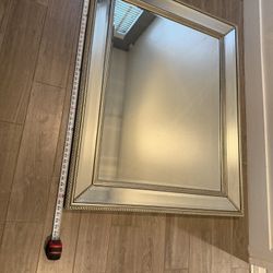 Solid Wood Sideboard Designer Mirror Bar Cart