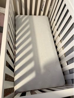 crib and mattress