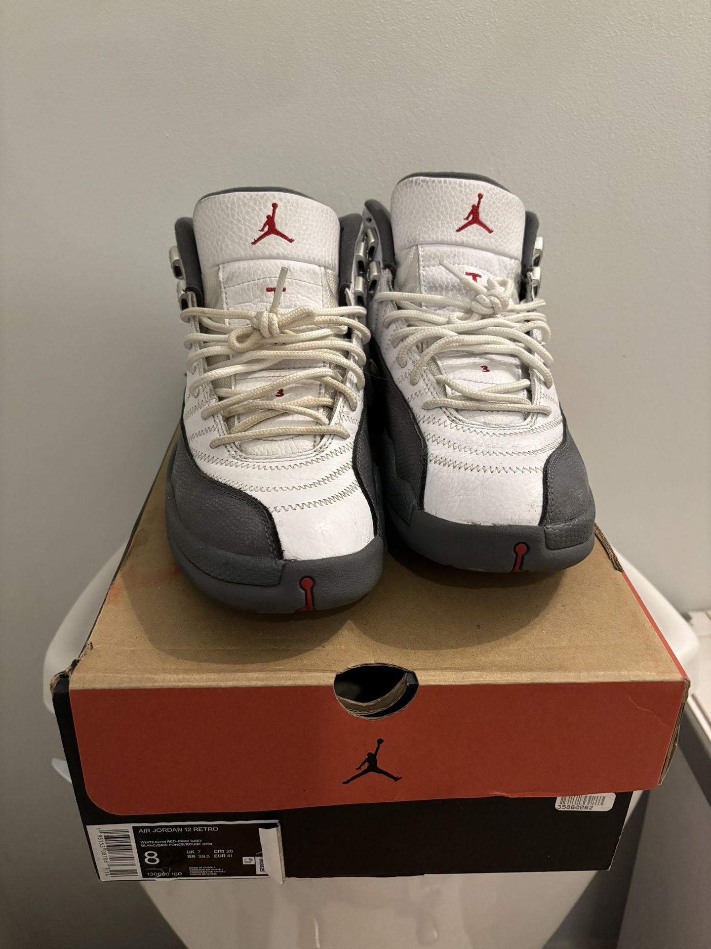 Jordan 12 Dark Grey