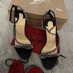 Women’s Christian Louboutin Mafaldina Spike Heels