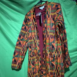 Dashiki Pride Ankara Print Jacket 