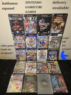 NINTENDO GAMECUBE GAMES SELL OR TRADE 