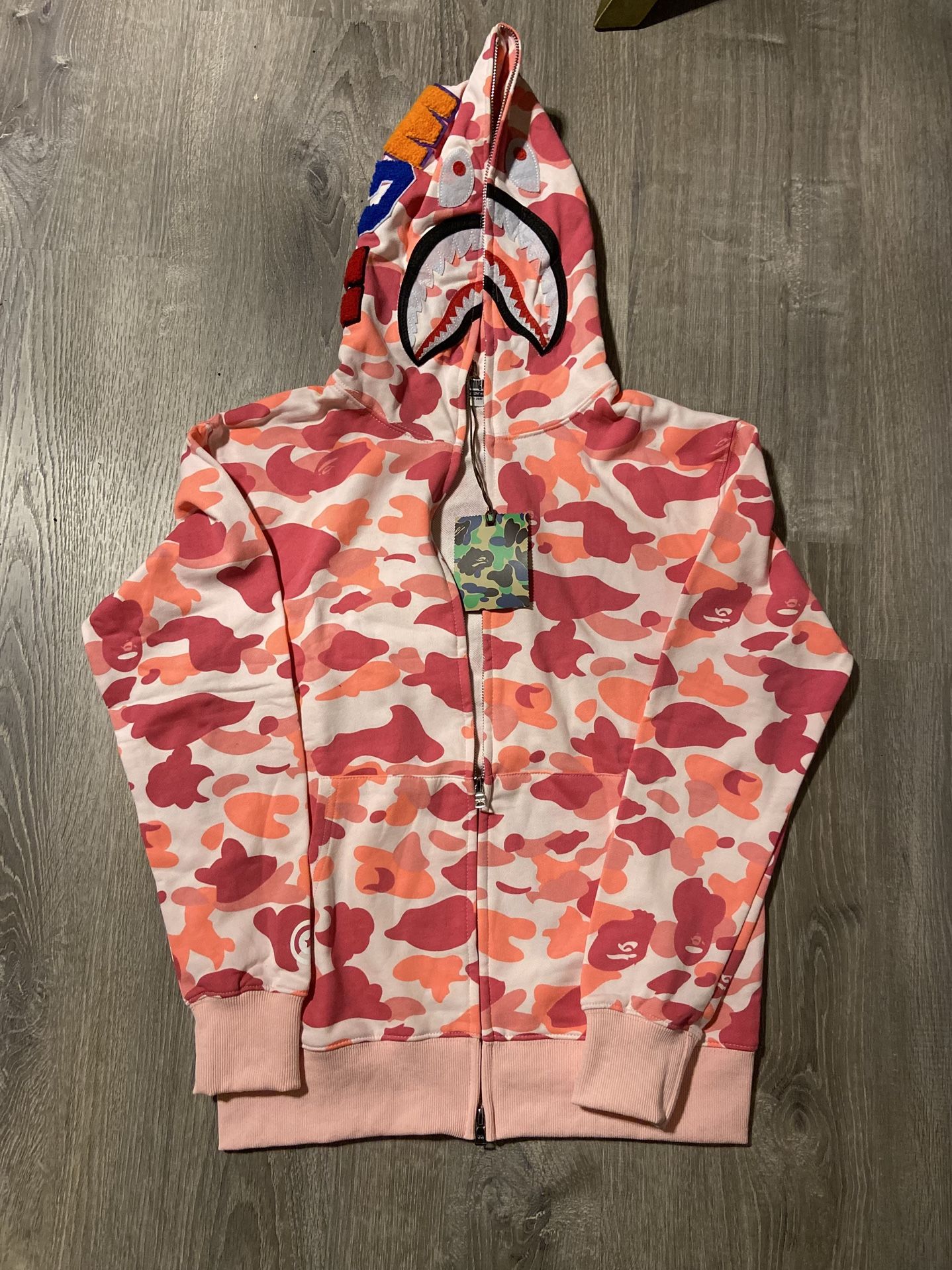 Pink Camo  Zip-Up Streetwear Jacket