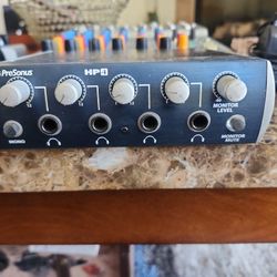 4 Channel Headphone Mix PreSonus