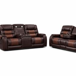 Sofa Y Loveseat (2) Sarasota Reclinable Manual