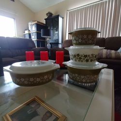 Vintage PYREX Crazy Daisy