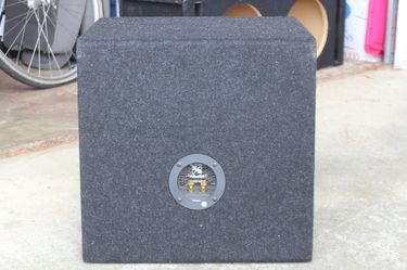 Sound Ordnance 15" Sealed Subwoofer Box Enclosure