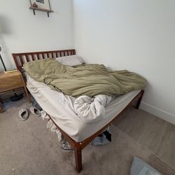 Wood Bedframe Headboard 