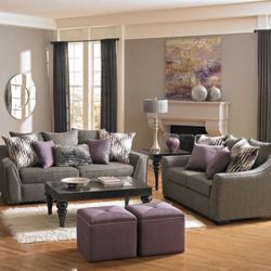 Sofa and Loveseat 
