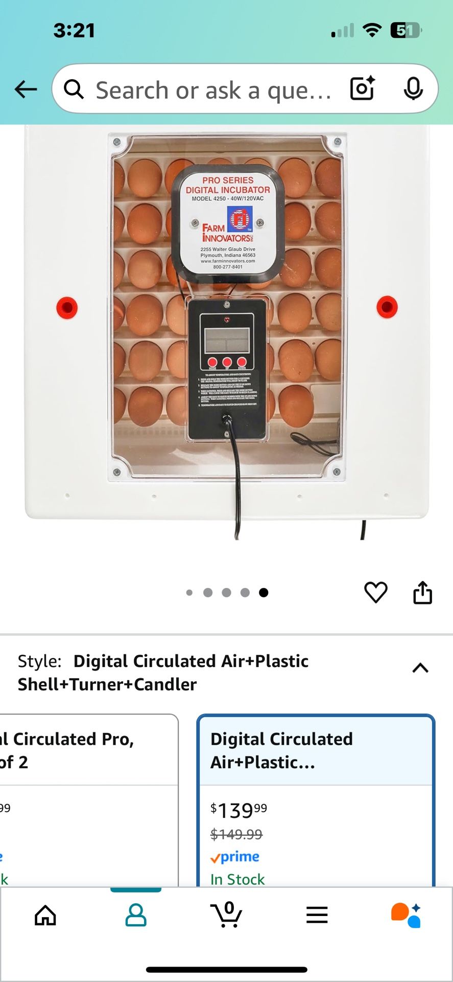 41 Egg Incubator 