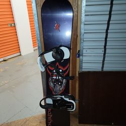 Snowboard And Case