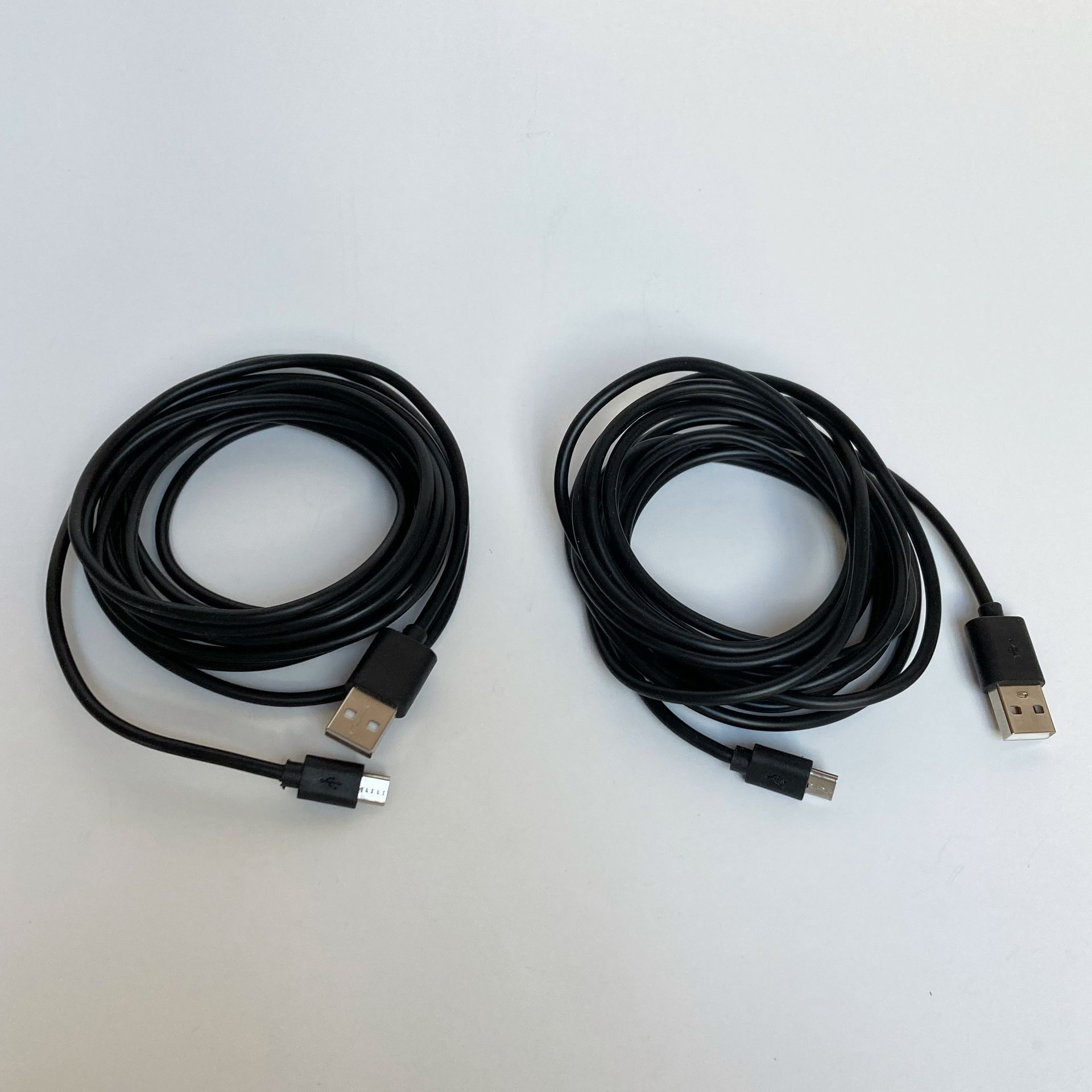 (2) 10ft USB Video Game Charging/Controller Cables