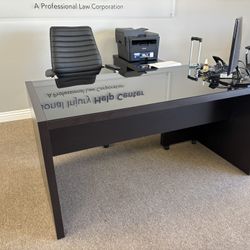 3 PCS Office Desk Combo With Chair 