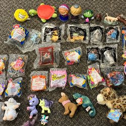 Collection of McDonald’s Happy Meal Toys & Other Asst. Toys