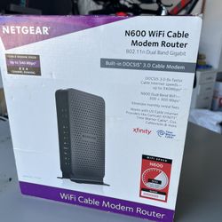 N600 WiFi Cable Modem Router 