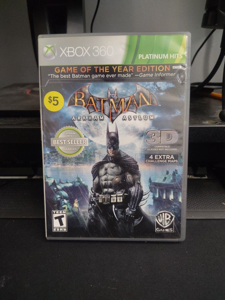 Xbox 360 Batman Arkham Asylum