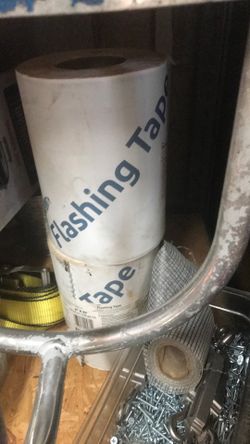 2 Flashing Tape Rolls 9inch X75 Ft Long New I Bought 12 Days Ago 