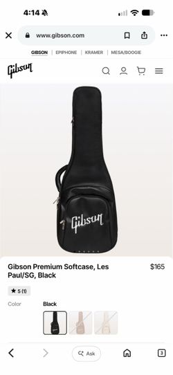 Gibson Les Paul/ SG gig bag brand new!