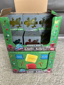 Squishy Toys – Minecraft Jelly Cubes & Squishmallows Gelli Glow