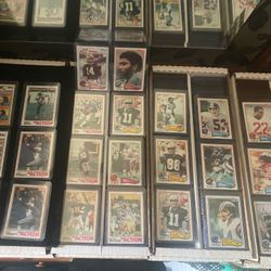 23 Vintage Football Sports Cards 